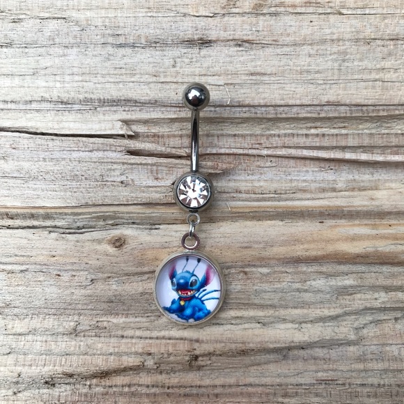 Stitch Belly Button Ring‎ - Picture 1 of 2